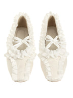 merry jenny｜Frill Decorative Ballet Shoes
