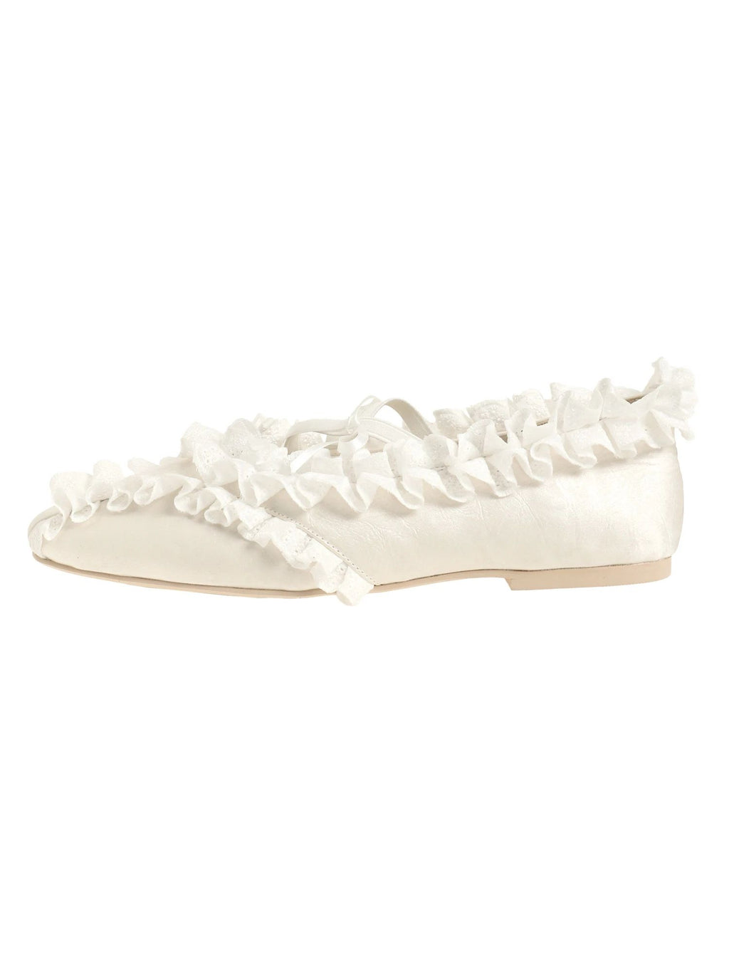 merry jenny｜Frill Decorative Ballet Shoes