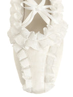 merry jenny｜Frill Decorative Ballet Shoes