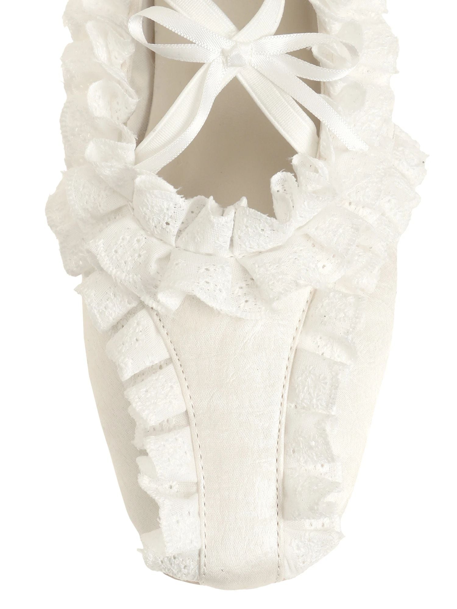 merry jenny｜Frill Decorative Ballet Shoes