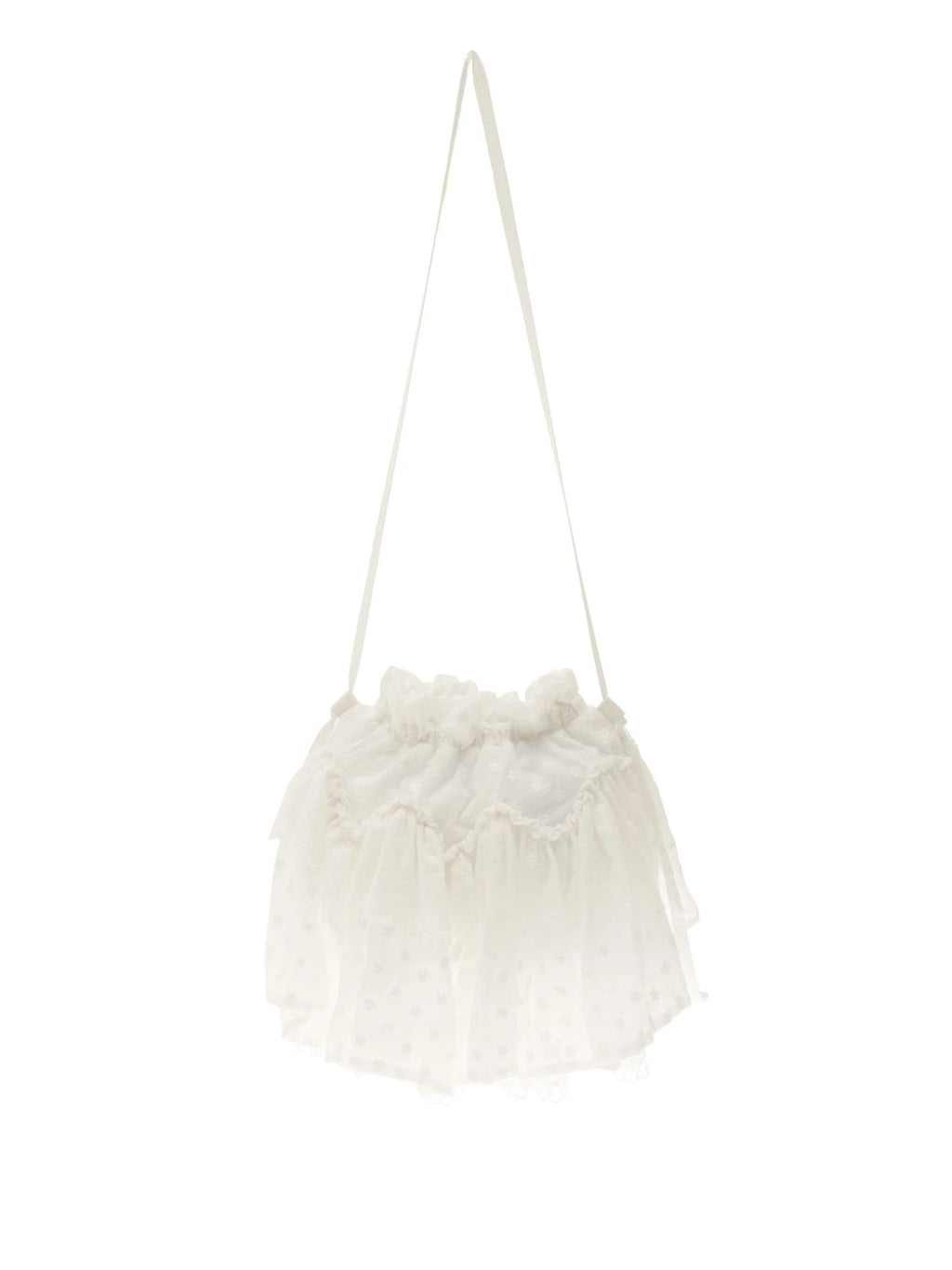merry jenny｜Tiered lace pochette