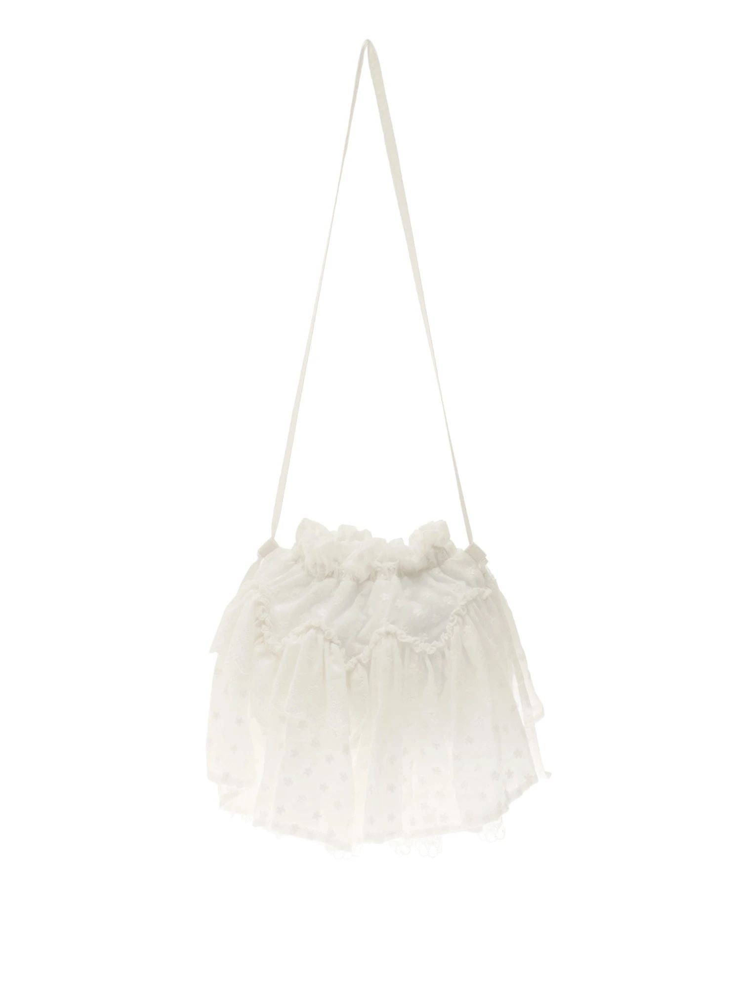 merry jenny｜Tiered lace pochette
