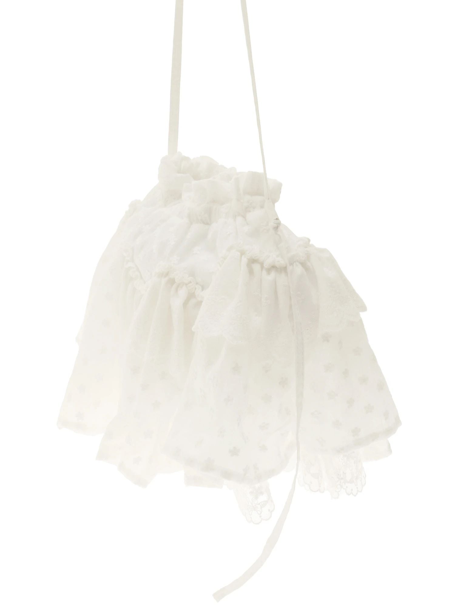 merry jenny｜Tiered lace pochette