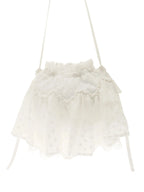 merry jenny｜Tiered lace pochette