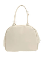merry jenny｜Cream Boston Bag