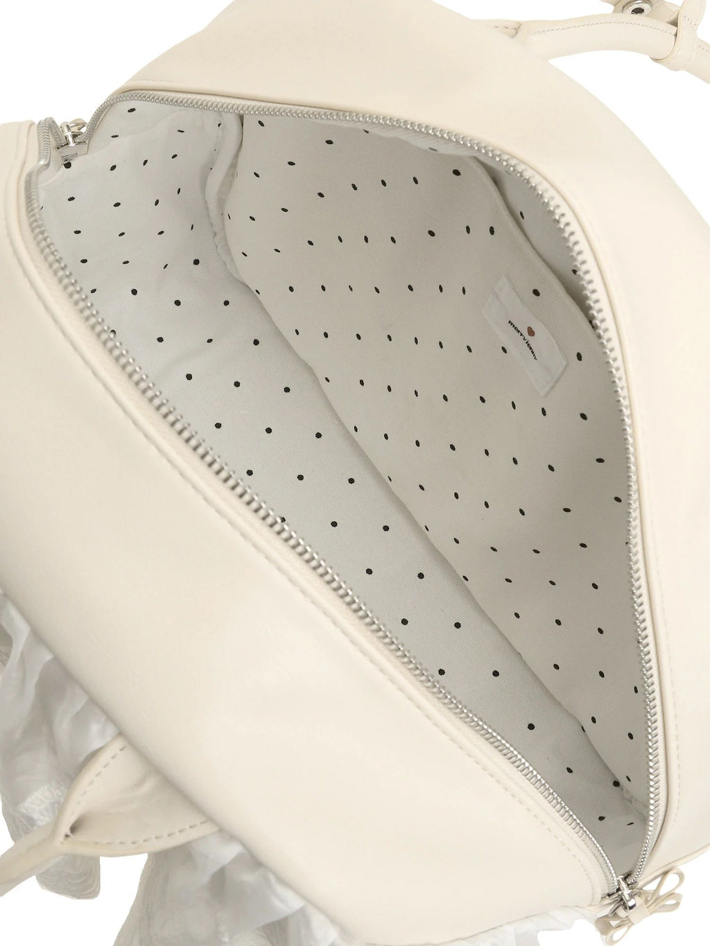 merry jenny｜Cream Boston Bag