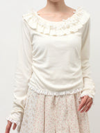 merry jenny｜Frill Decorative Top