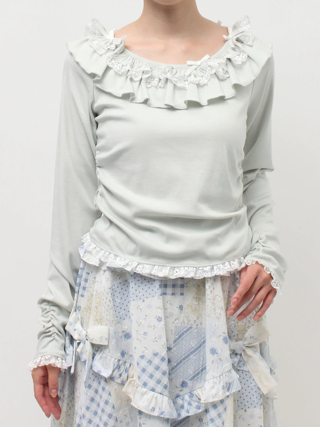merry jenny｜Frill Decorative Top
