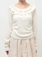 merry jenny｜Frill Decorative Top