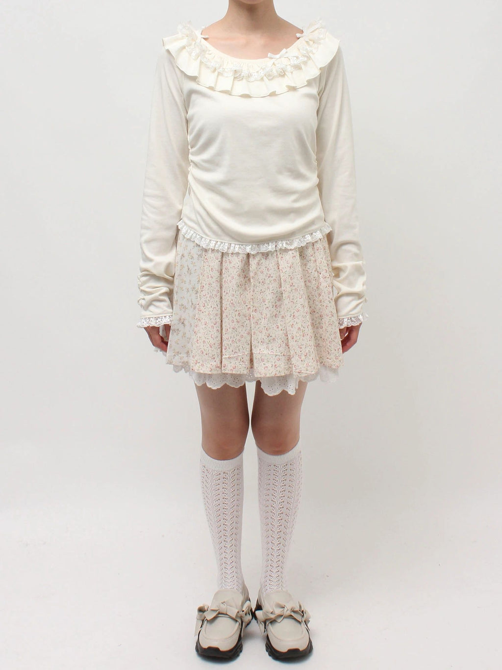 merry jenny｜Frill Decorative Top