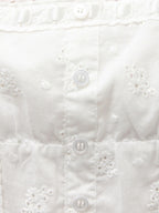 merry jenny｜Flower Lace Flare One-Piece