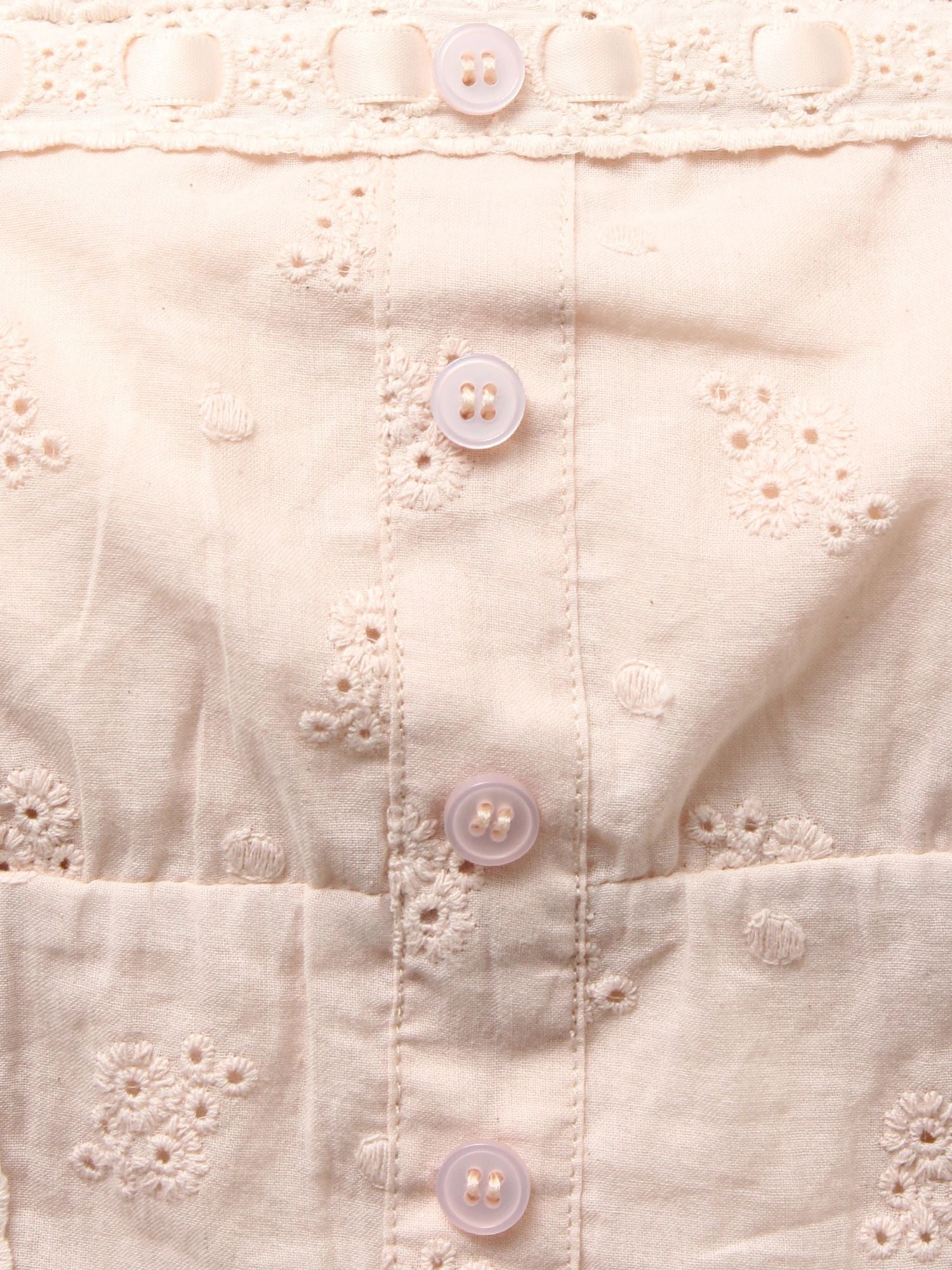 merry jenny｜Flower Lace Flare One-Piece