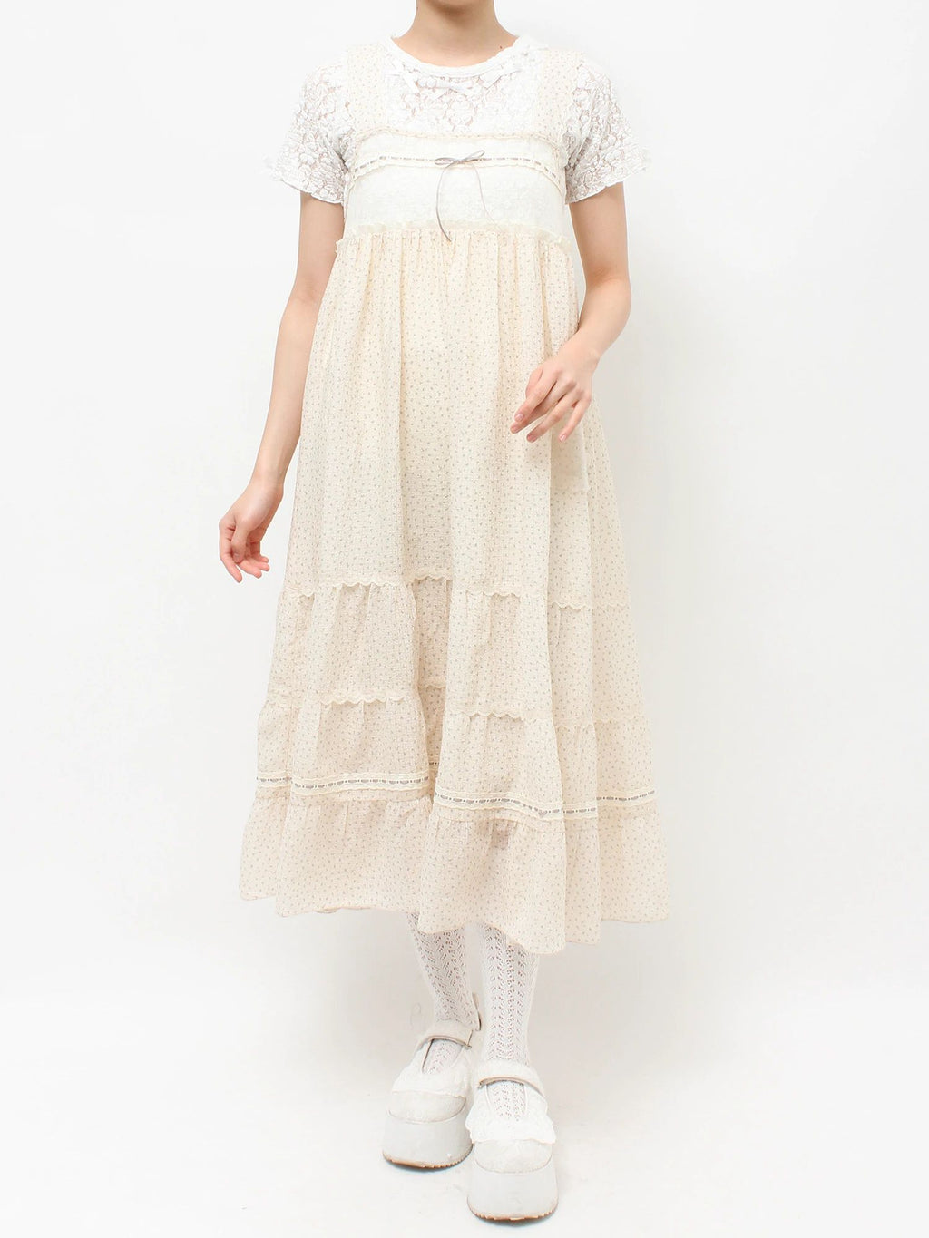 merry jenny｜Decorative Lingerie Camisole Dress