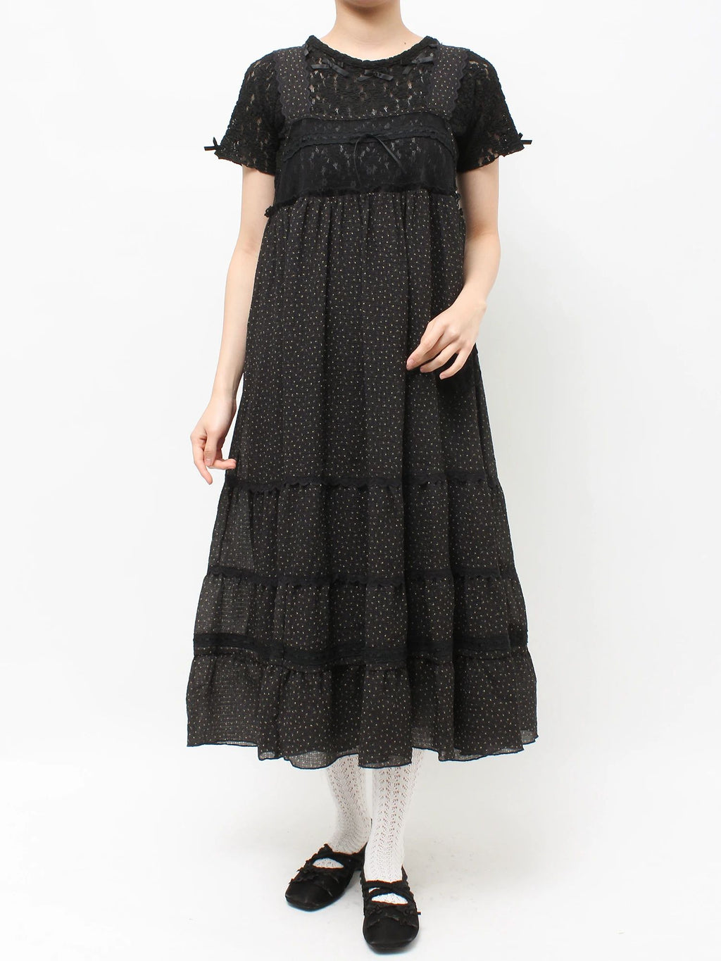 merry jenny｜Decorative Lingerie Camisole Dress
