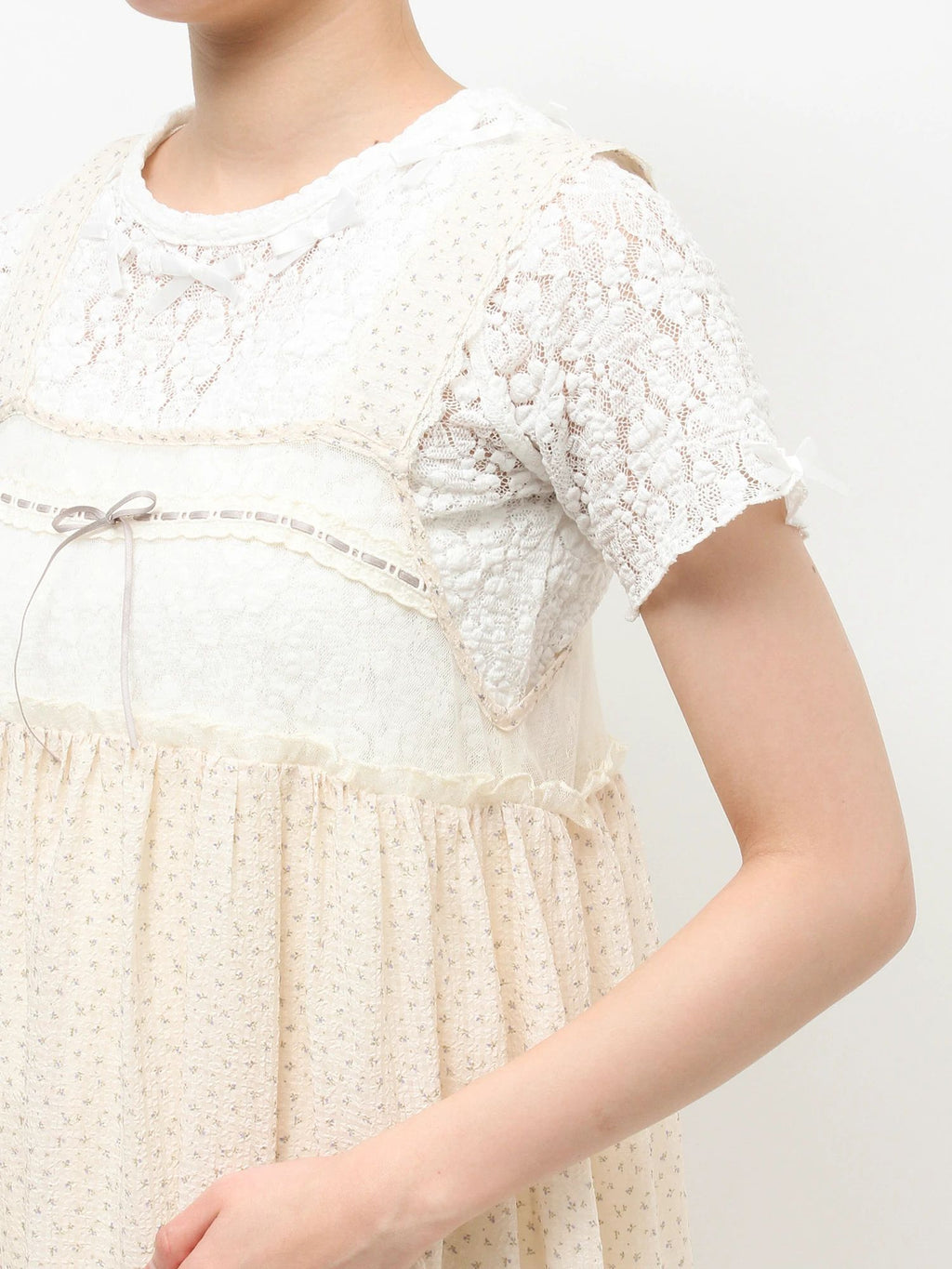 merry jenny｜Decorative Lingerie Camisole Dress