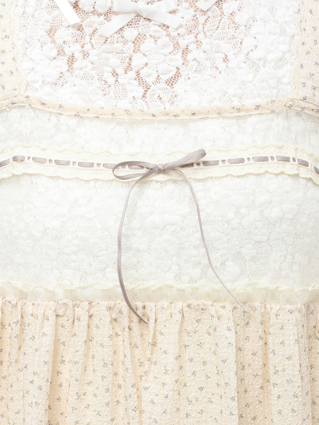 merry jenny｜Decorative Lingerie Camisole Dress