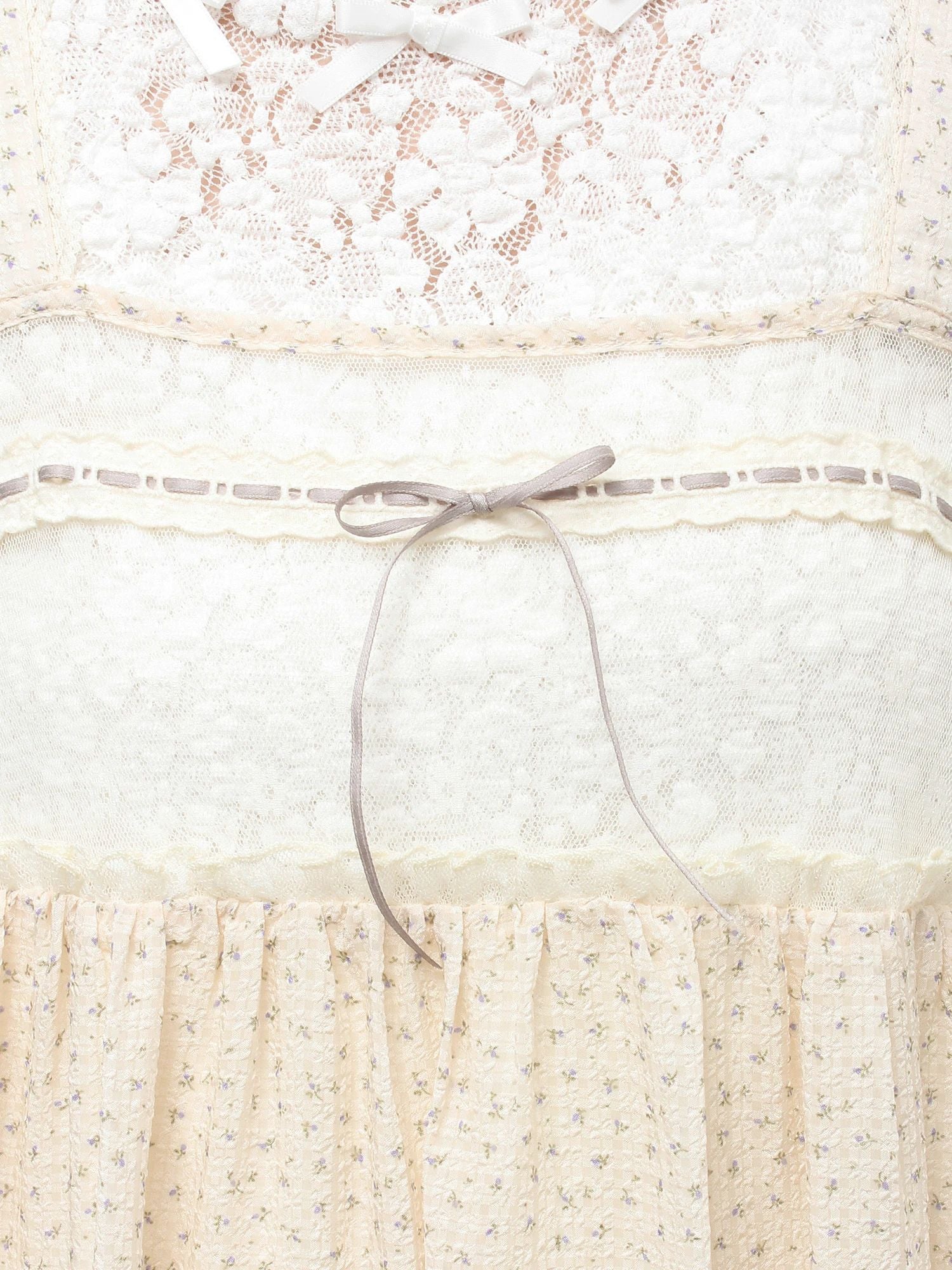 merry jenny｜Decorative Lingerie Camisole Dress