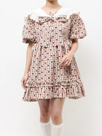 merry jenny｜Sailor Mini Dress