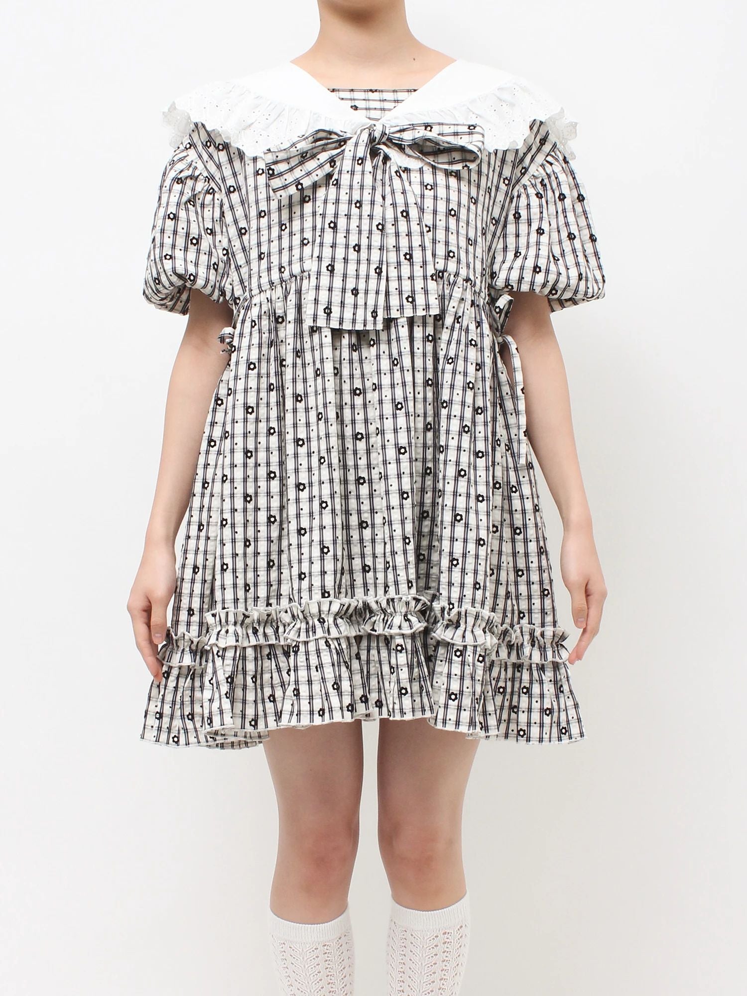 merry jenny｜Sailor Mini Dress