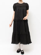 merry jenny｜Polka Dot Tulle Decorative Dress