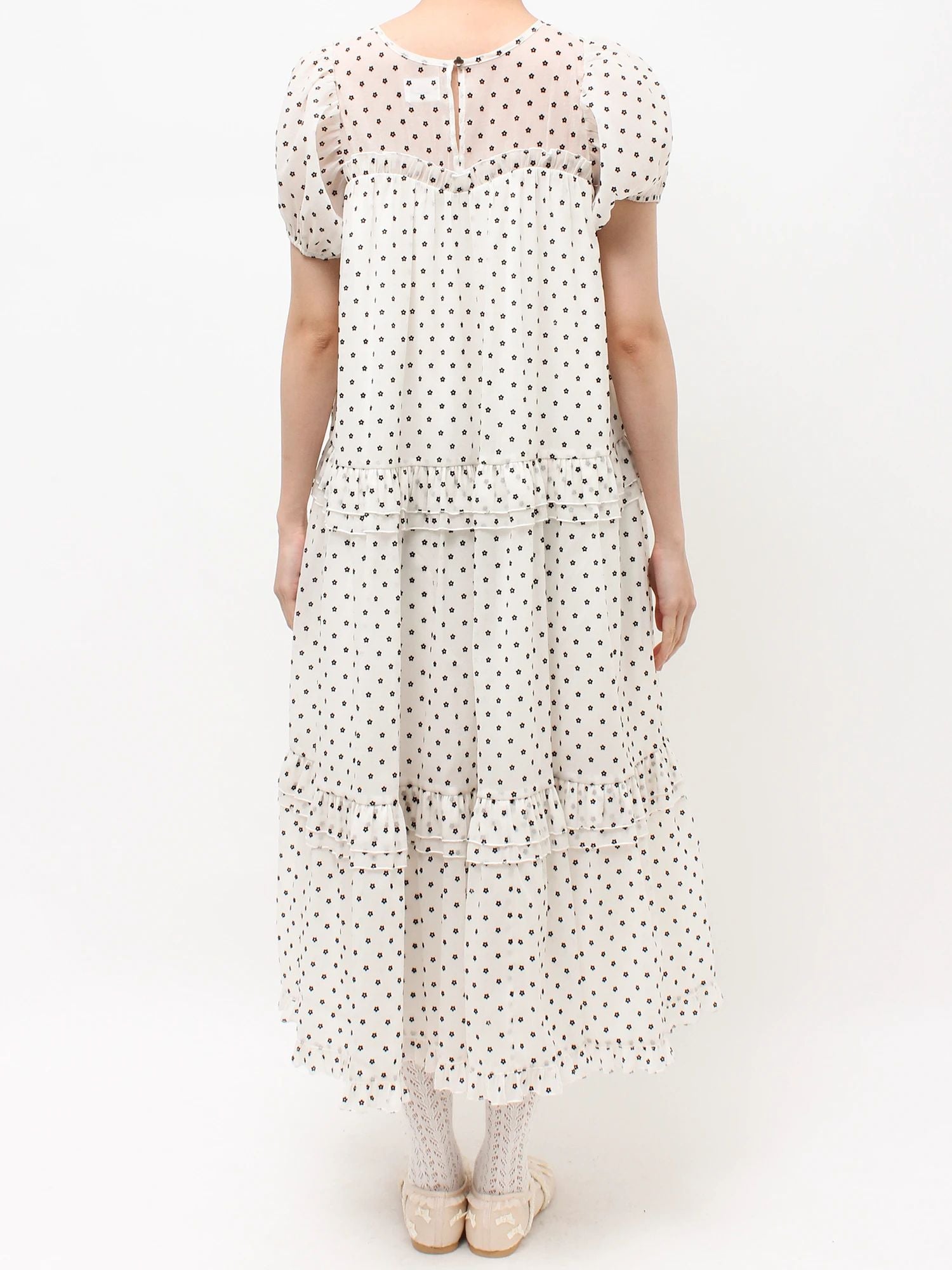 merry jenny｜Polka Dot Tulle Decorative Dress