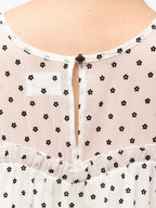 merry jenny｜Polka Dot Tulle Decorative Dress