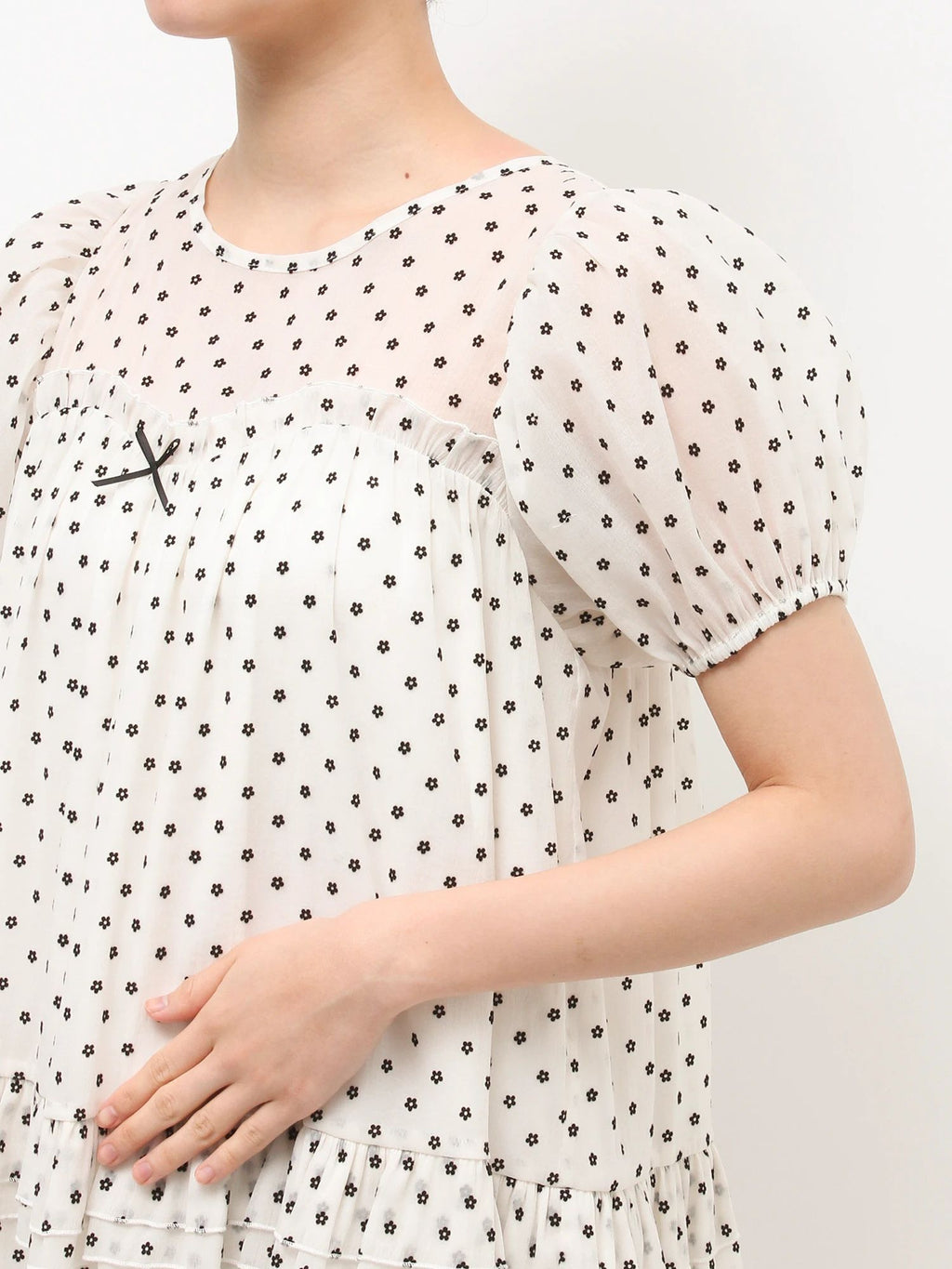 merry jenny｜Polka Dot Tulle Decorative Dress