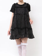merry jenny｜Sheer Layered Baby Doll