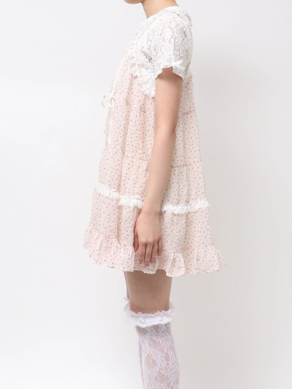 merry jenny｜Sheer Layered Baby Doll