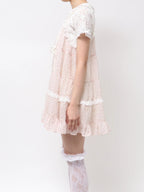 merry jenny｜Sheer Layered Baby Doll