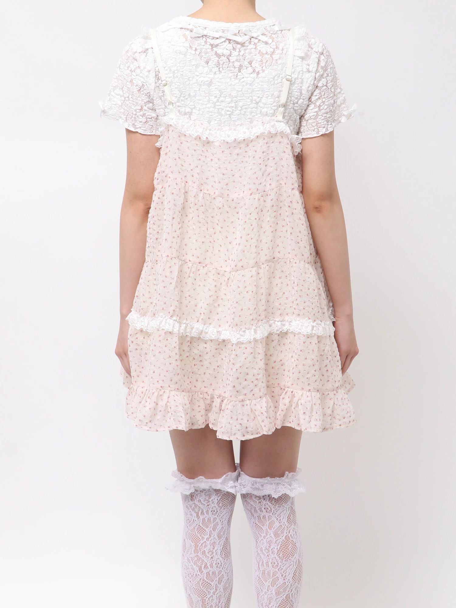 merry jenny｜Sheer Layered Baby Doll