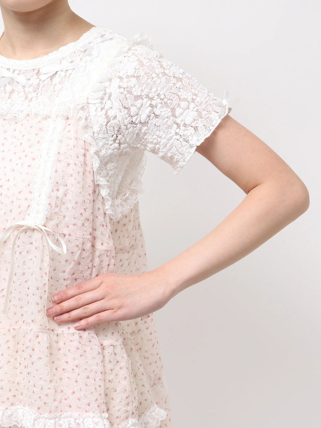 merry jenny｜Sheer Layered Baby Doll