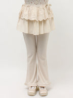 merry jenny｜Lace Skirt Flare Pants