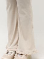 merry jenny｜Lace Skirt Flare Pants