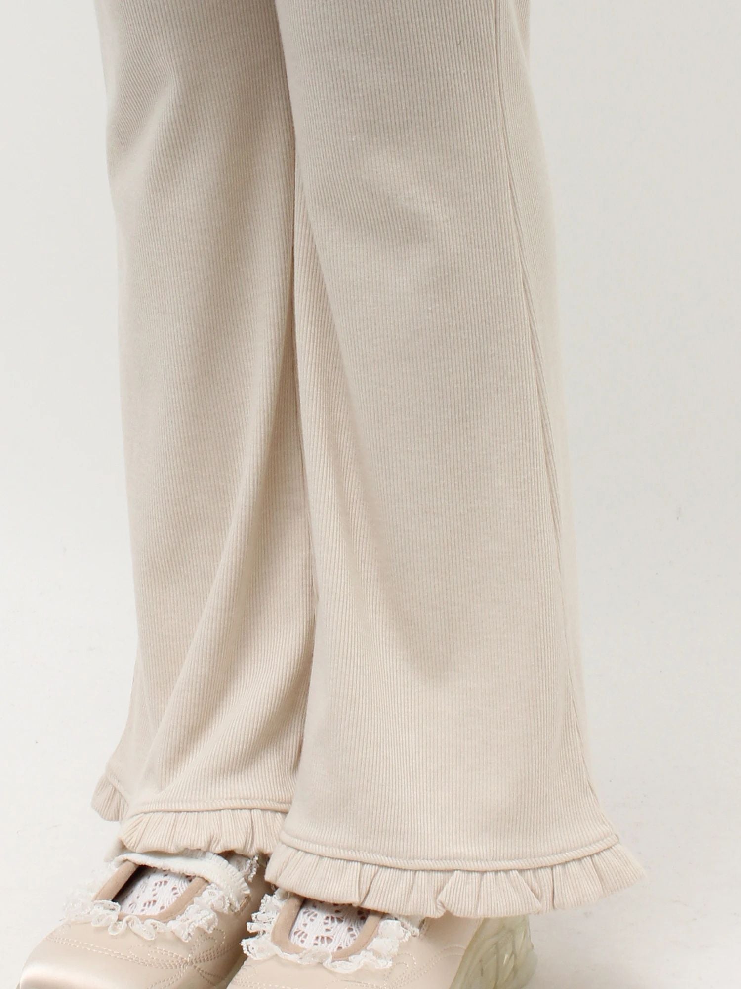 merry jenny｜Lace Skirt Flare Pants