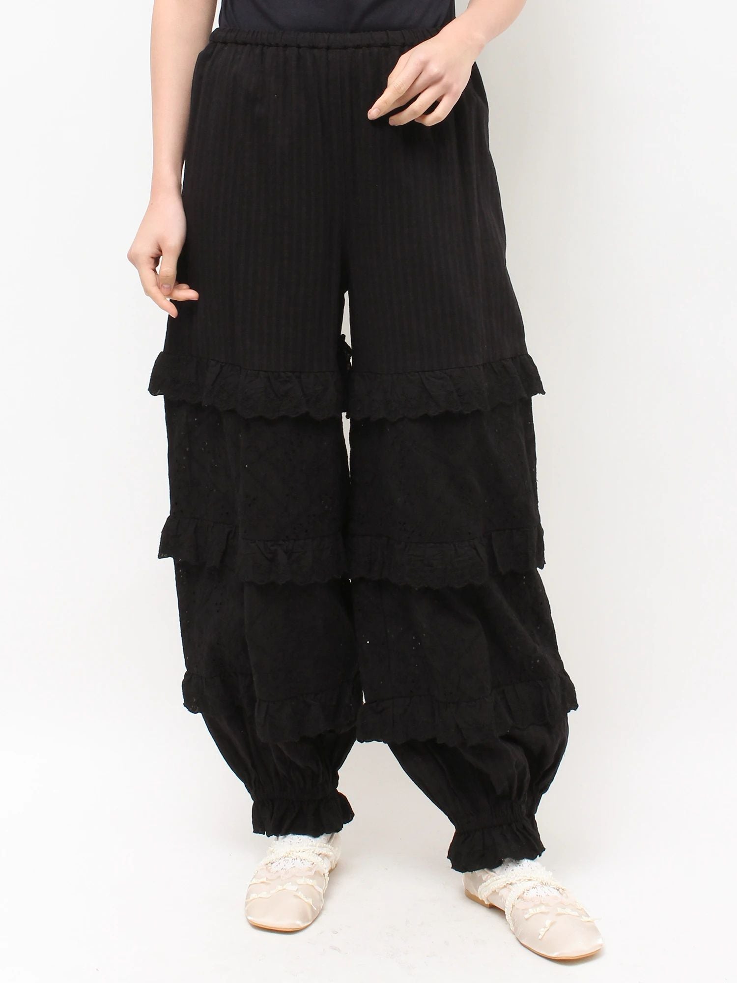 merry jenny｜Lace Aladdin Pants
