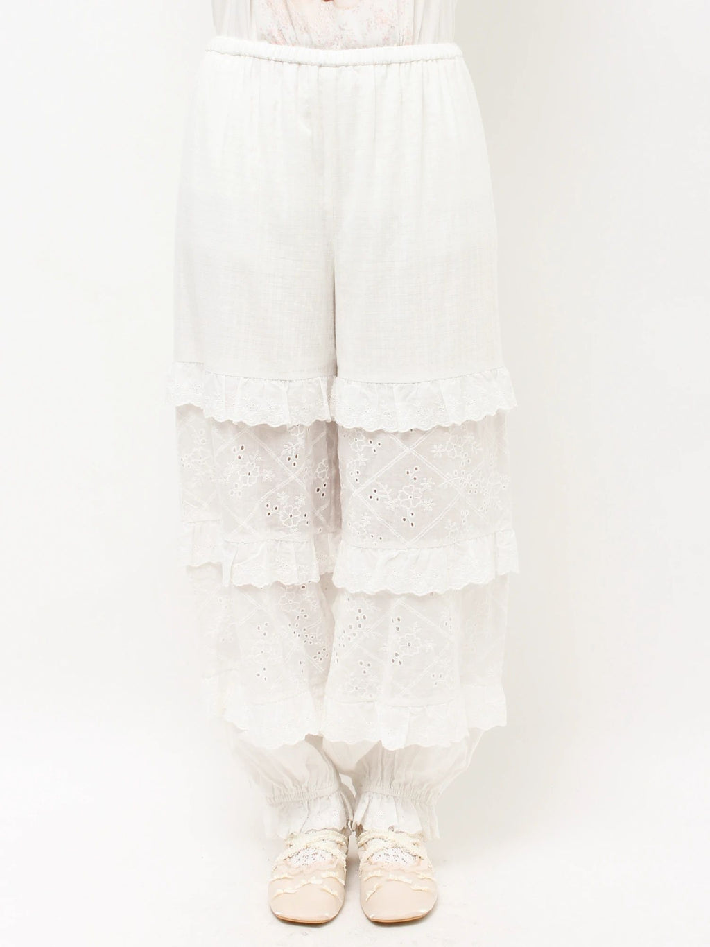 merry jenny｜Lace Aladdin Pants