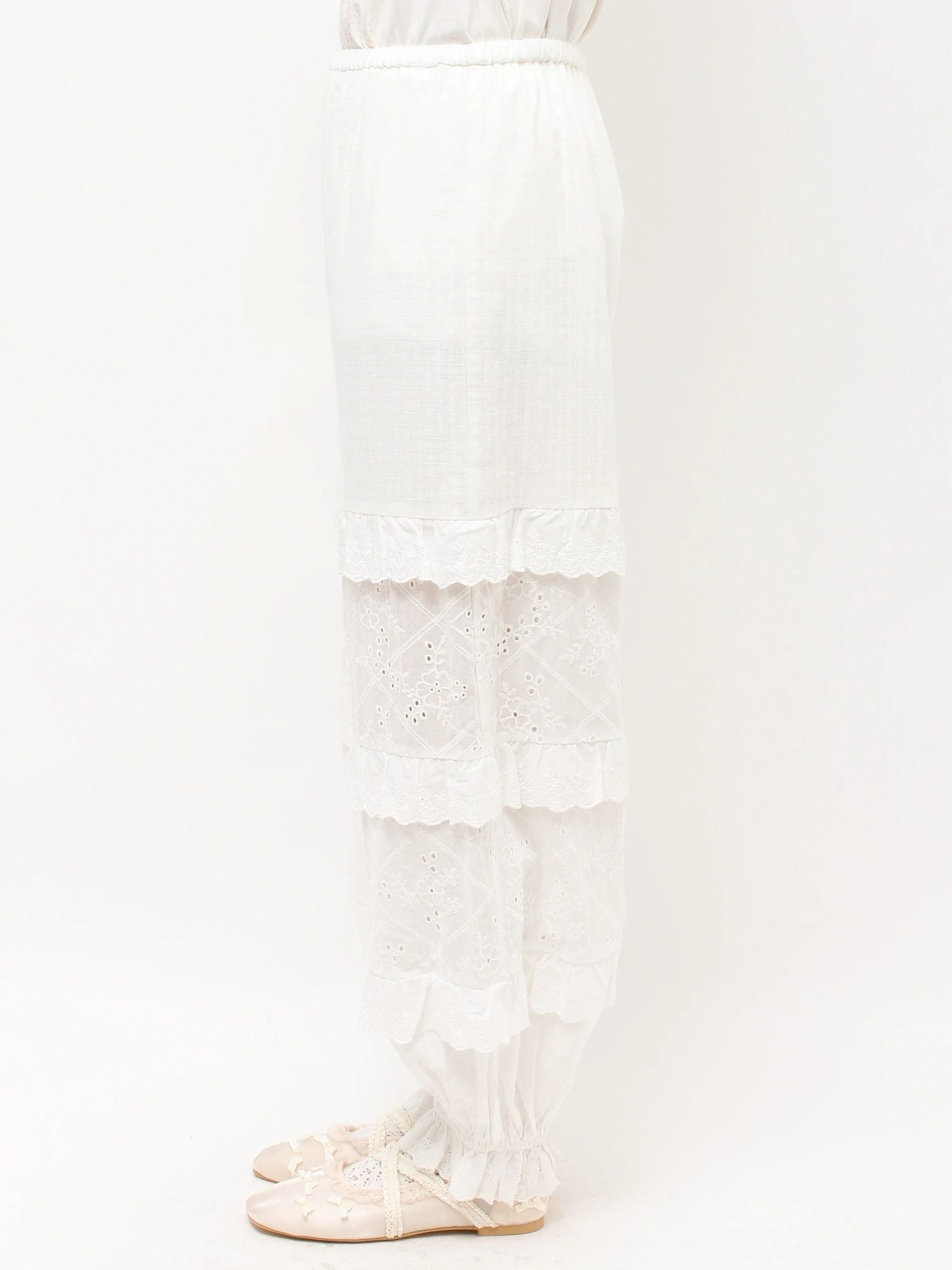 merry jenny｜Lace Aladdin Pants