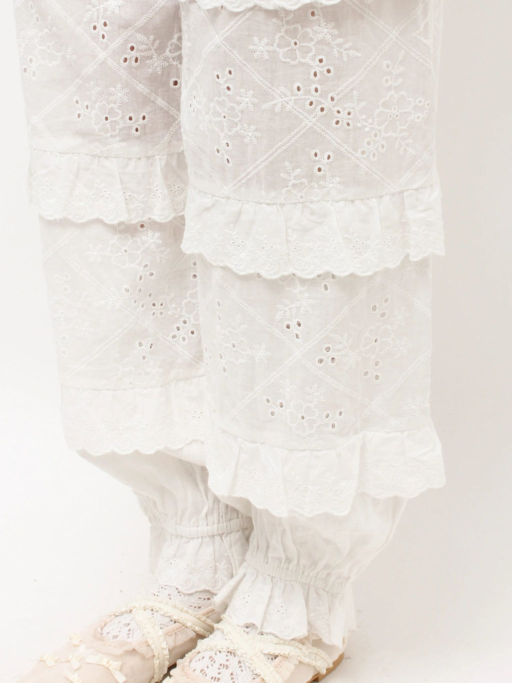 merry jenny｜Lace Aladdin Pants