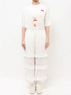 merry jenny｜Lace Aladdin Pants