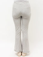 merry jenny｜Front Ribbon Ribbed Pants