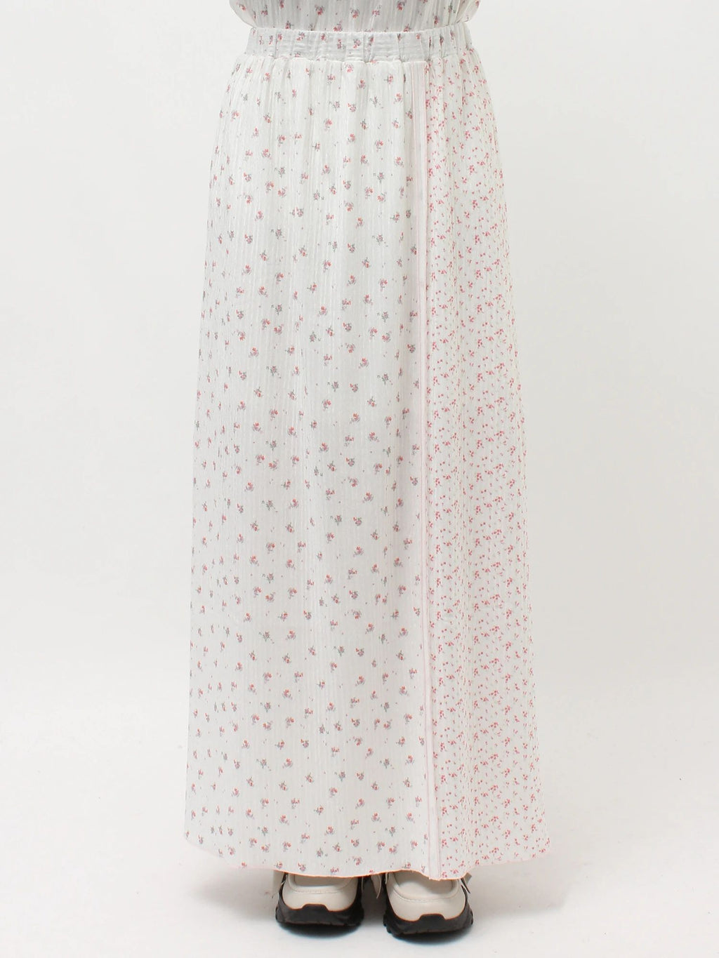 merry jenny｜Mix Flower Mellow Skirt