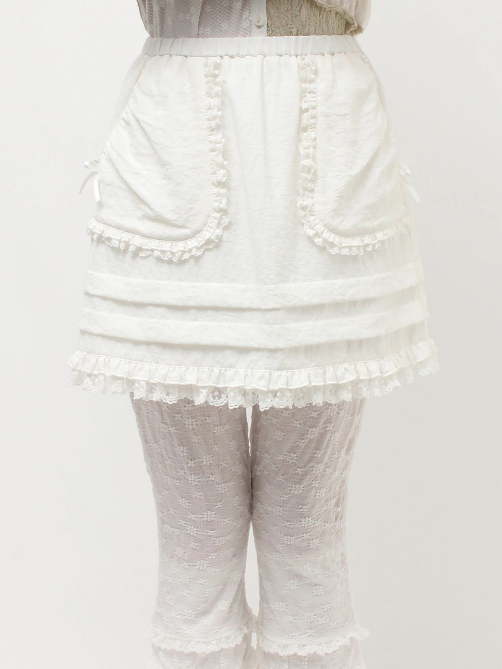 merry jenny｜Sugar Frill Mini Skirt