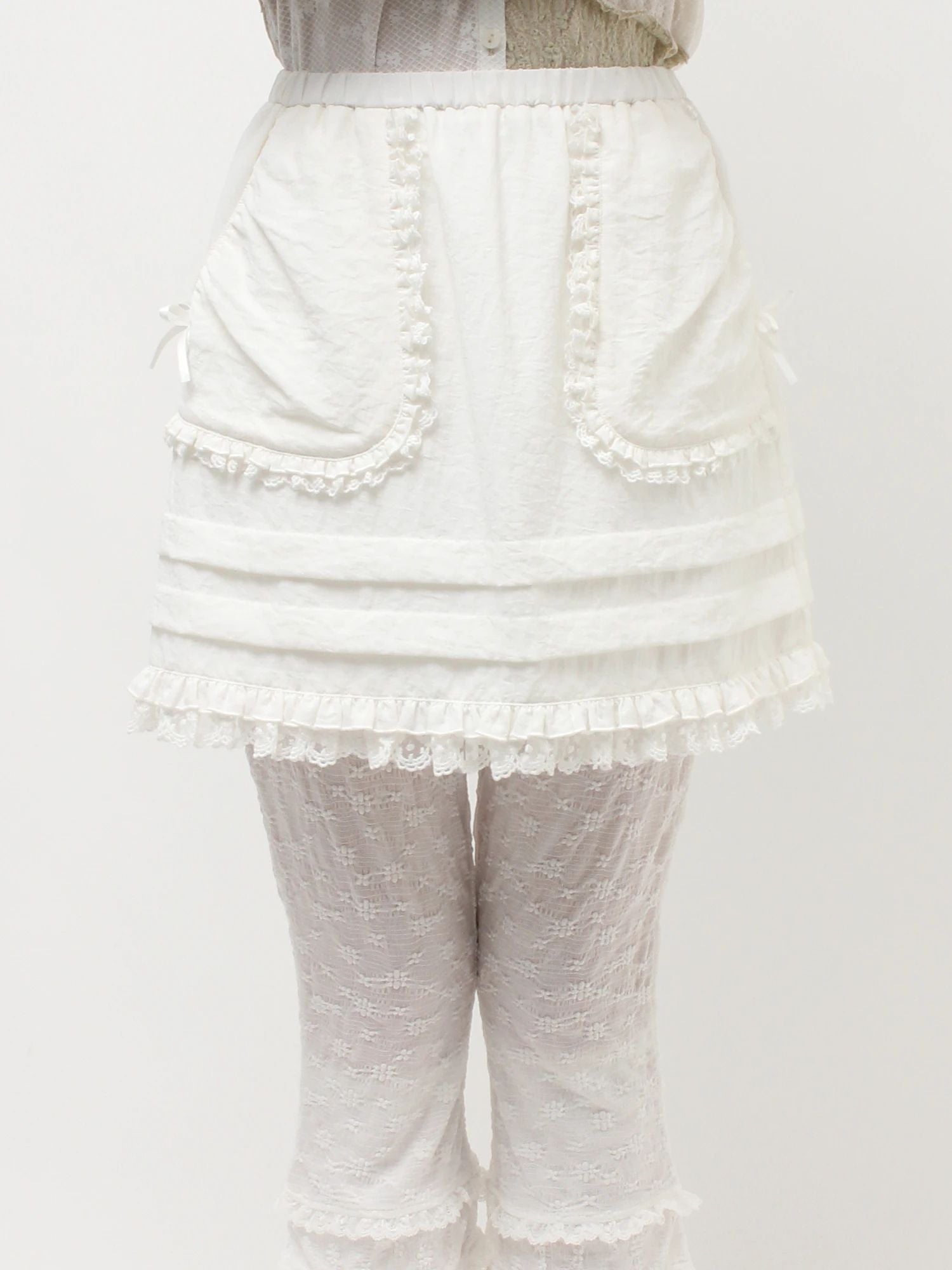 merry jenny｜Sugar Frill Mini Skirt