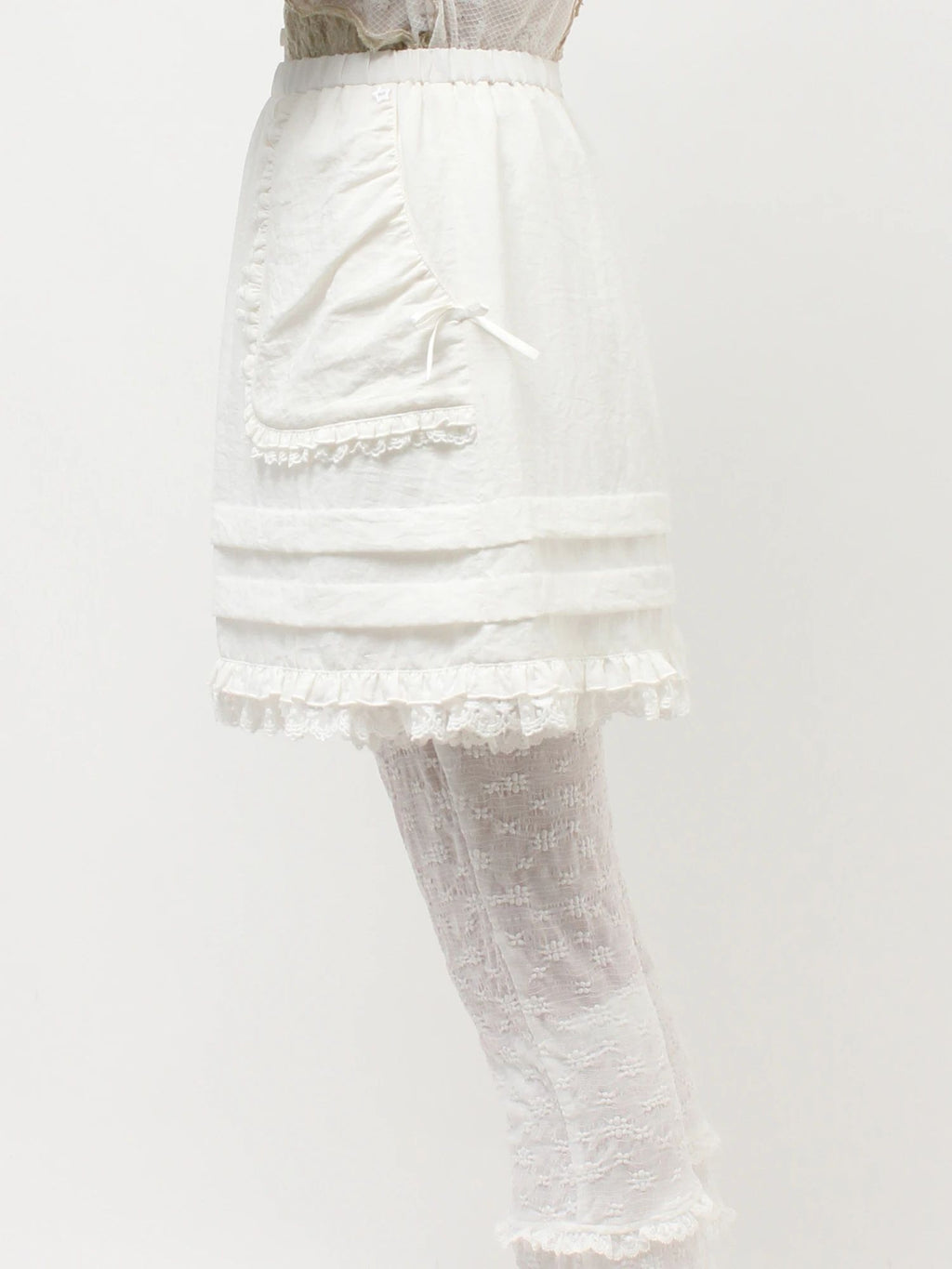 merry jenny｜Sugar Frill Mini Skirt