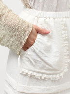 merry jenny｜Sugar Frill Mini Skirt