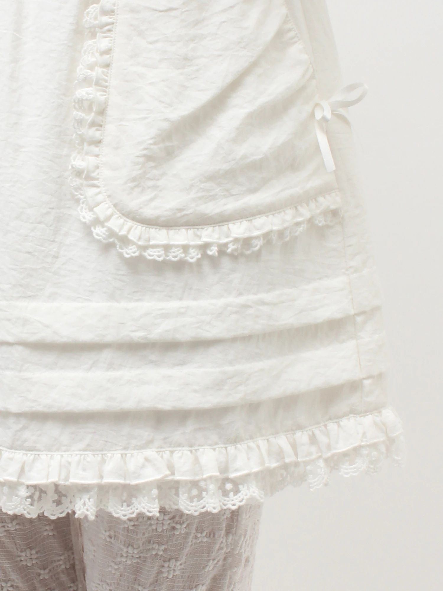 merry jenny｜Sugar Frill Mini Skirt