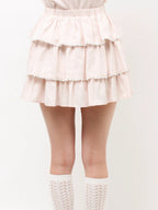 merry jenny｜Chiffon Frill Skirt