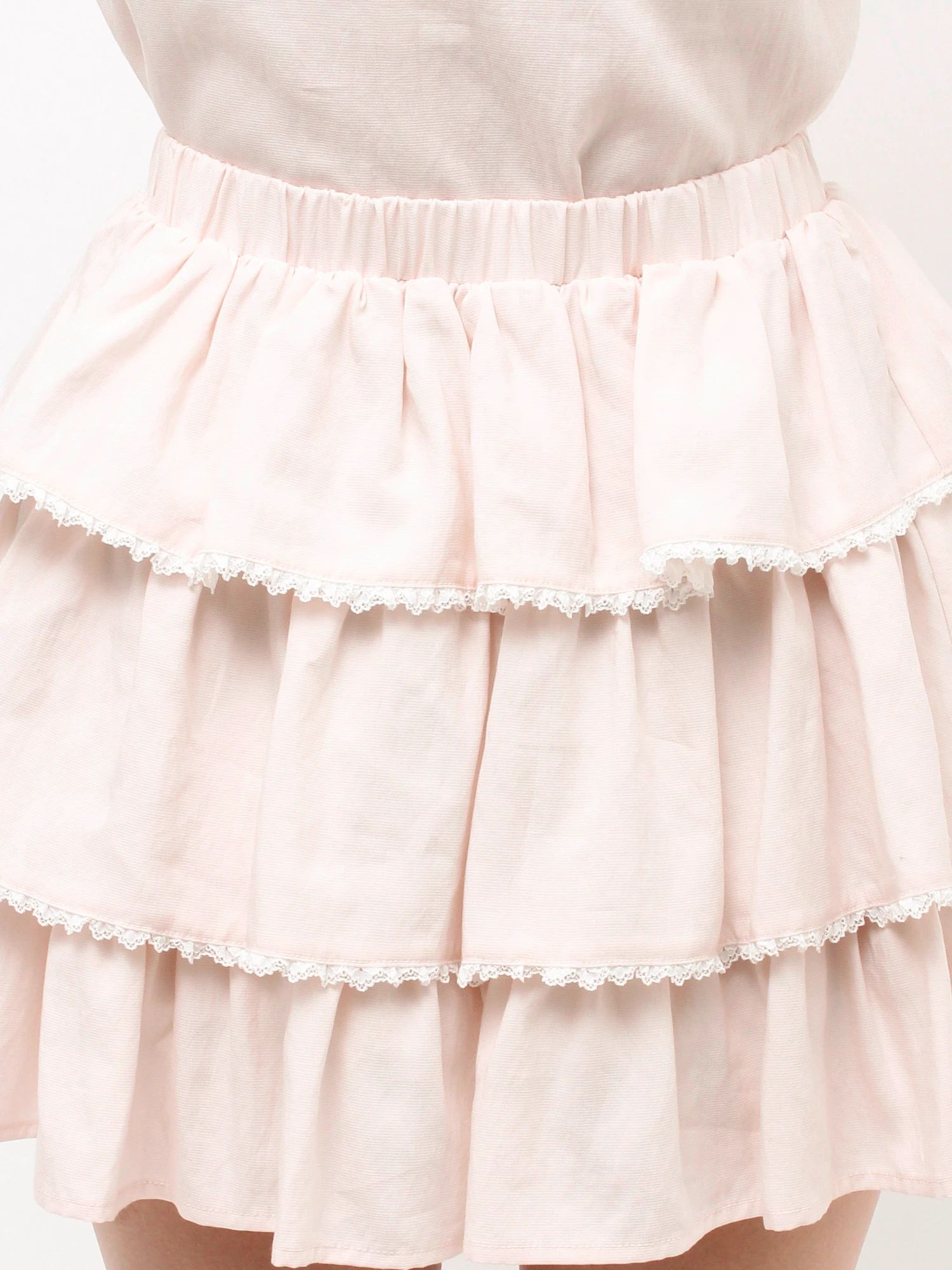 merry jenny｜Chiffon Frill Skirt