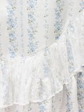 merry jenny｜Flower Satin Skirt